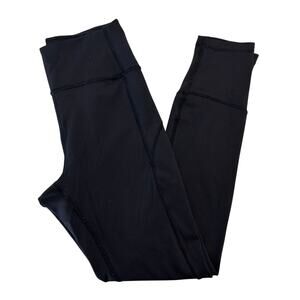 Lululemon Run: Inspire Crop (Rare No-Reflective Version) Black, Size 6, 25.5”